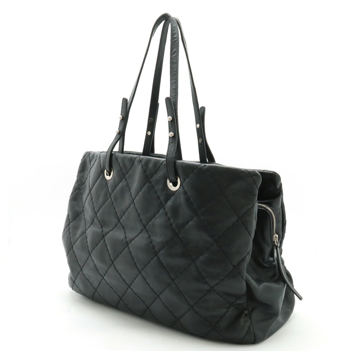 Top Quality Chanel On the Road Leather Tote Bag