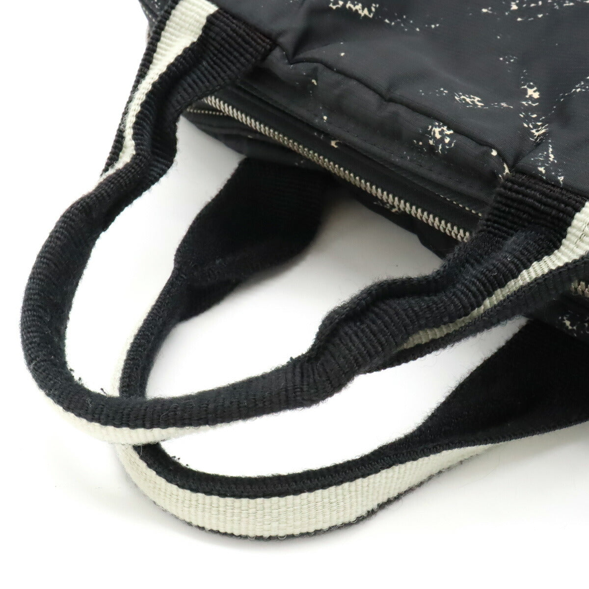 Top Quality Chanel Nylon Mini Boston Handbag Black Red