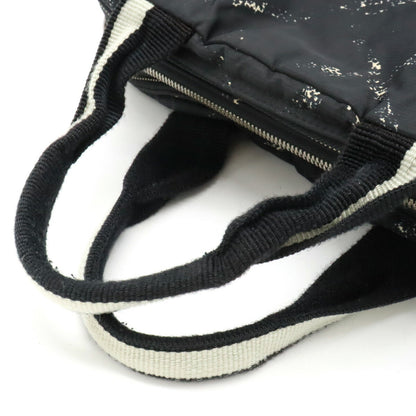Top Quality Chanel Nylon Mini Boston Handbag Black Red
