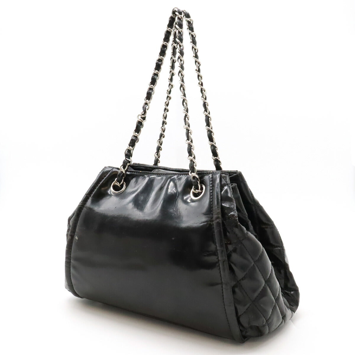 Top Quality Chanel Patent Leather Chain Shoulder Bag
