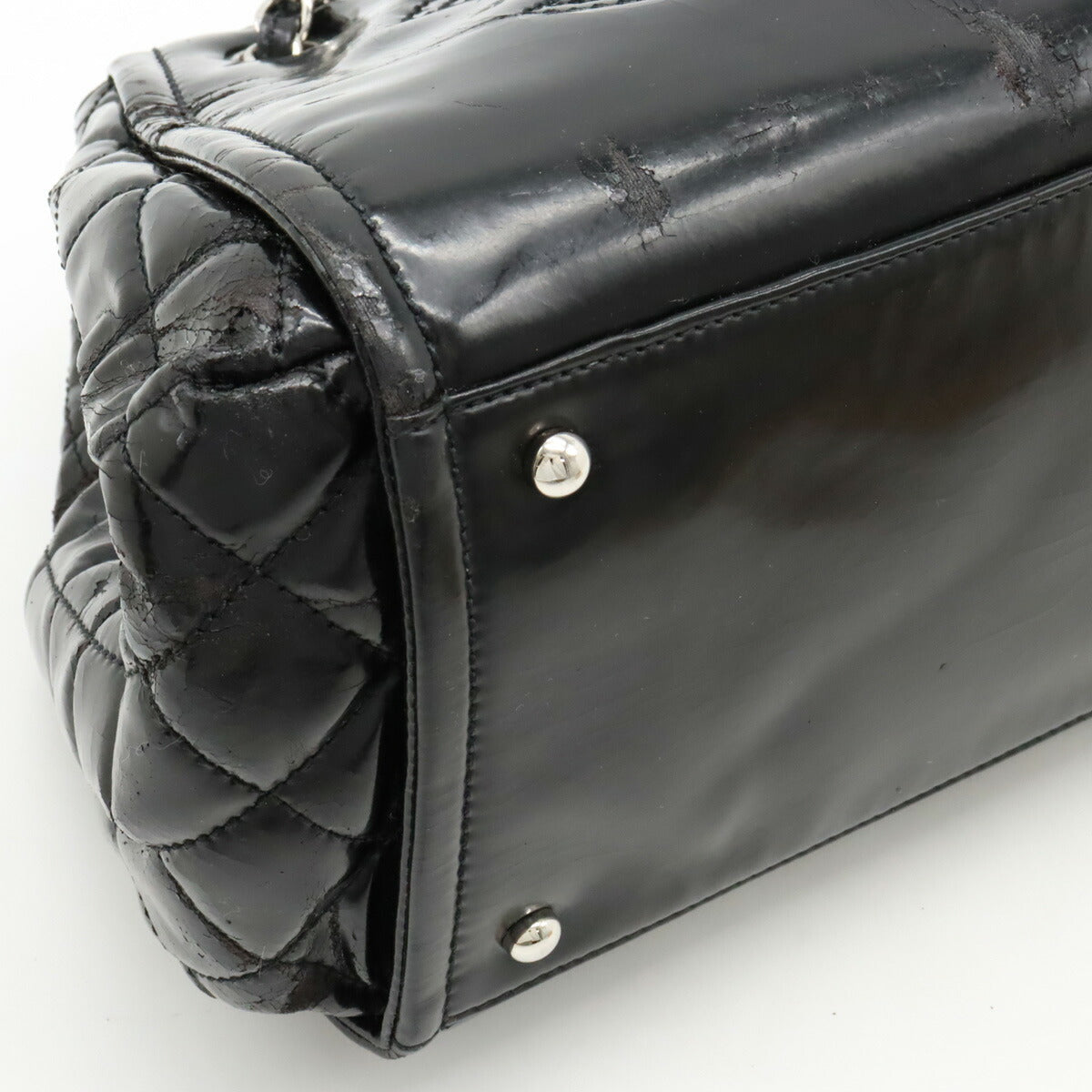 Top Quality Chanel Patent Leather Chain Shoulder Bag