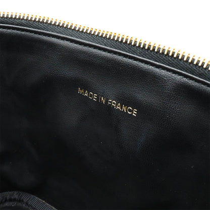 Top Quality Chanel Caviar Vanity Bag Black Leather