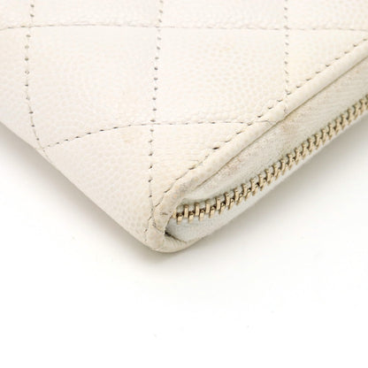 Top Quality Chanel Caviar Matelasse Small Zip Wallet
