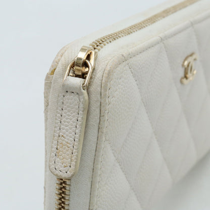 Top Quality Chanel Caviar Matelasse Small Zip Wallet