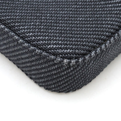 Top Quality Chanel Canvas Leather Chain Wallet Navy