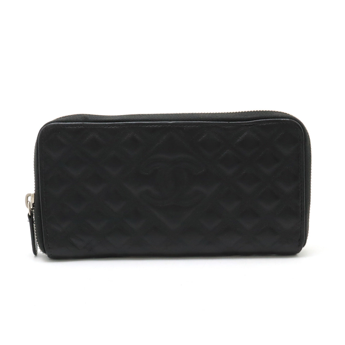 Top Quality Chanel Leather Diamond Stitch Long Wallet