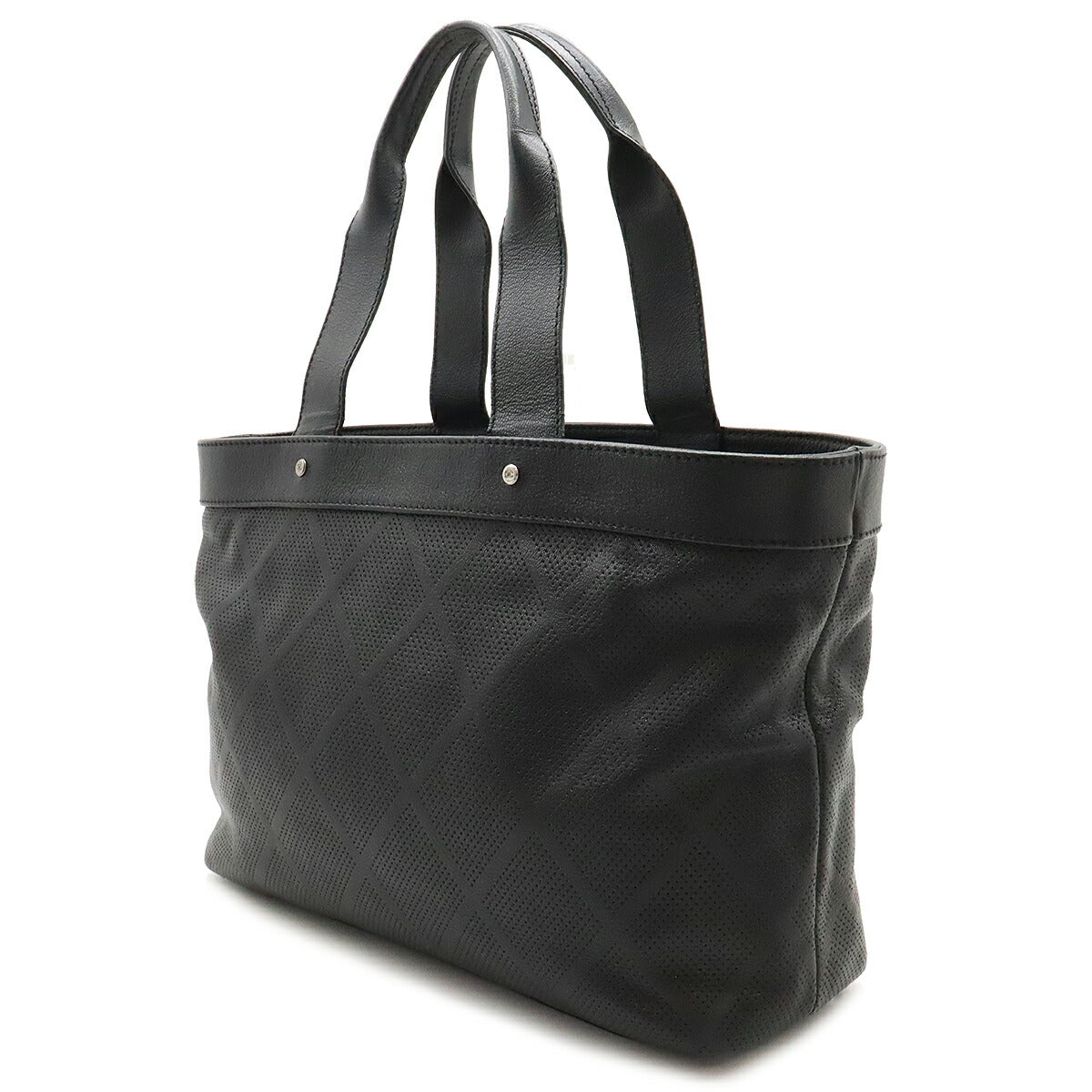 Top Quality Chanel Coco Mark Mesh Leather Tote Bag A33936