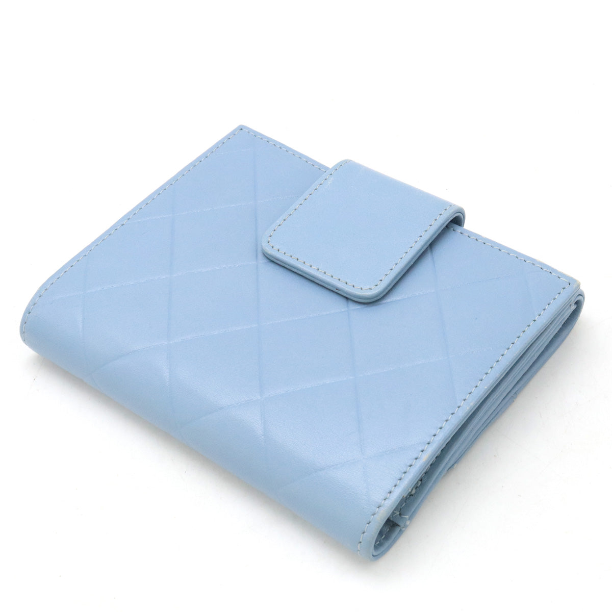 Top Quality Chanel Matelasse Leather Bifold Wallet