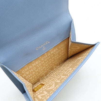 Top Quality Chanel Matelasse Leather Bifold Wallet