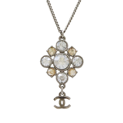 Top Quality Chanel Coco Mark Rhinestone Necklace
