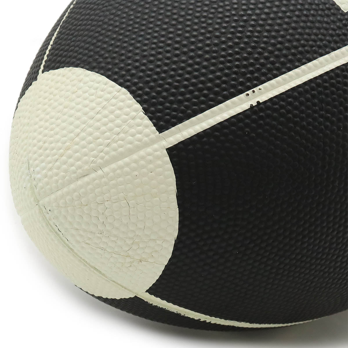 Top Quality Chanel Rugby Ball Sports Line Black White
