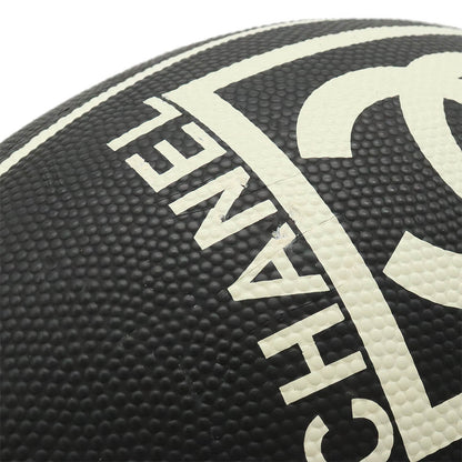 Top Quality Chanel Rugby Ball Sports Line Black White
