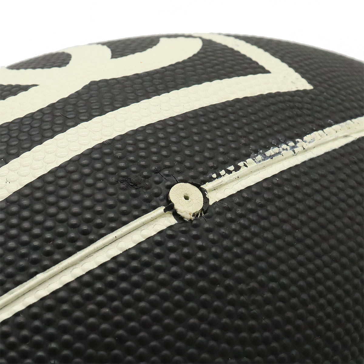 Top Quality Chanel Rugby Ball Sports Line Black White