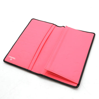 Top Quality Chanel Cambon Line Soft Calf/Enamel Long Wallet A26717