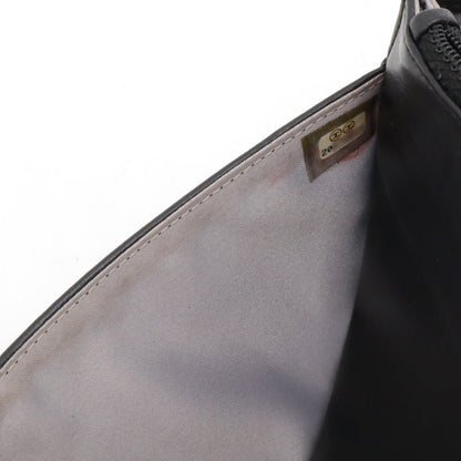 Top Quality Chanel Camellia Chain Wallet Black Leather