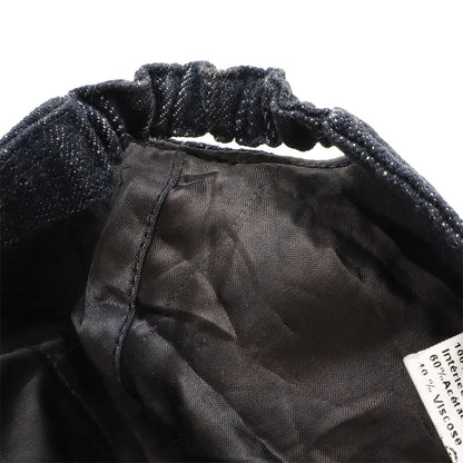 Top Quality Chanel Denim Cap with Coco Mark. Blue