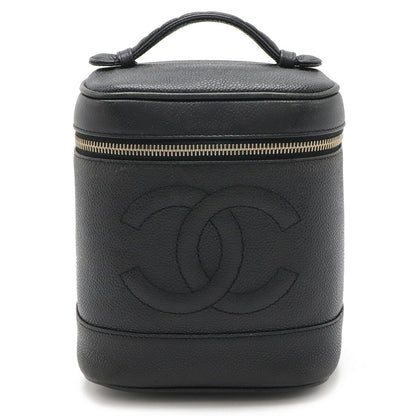 Top Quality Chanel Caviar Vanity Bag Handbag Black