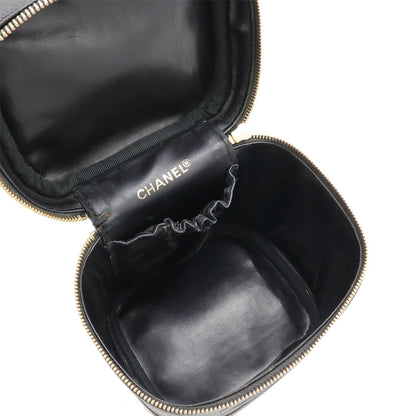 Top Quality Chanel Caviar Vanity Bag Handbag Black