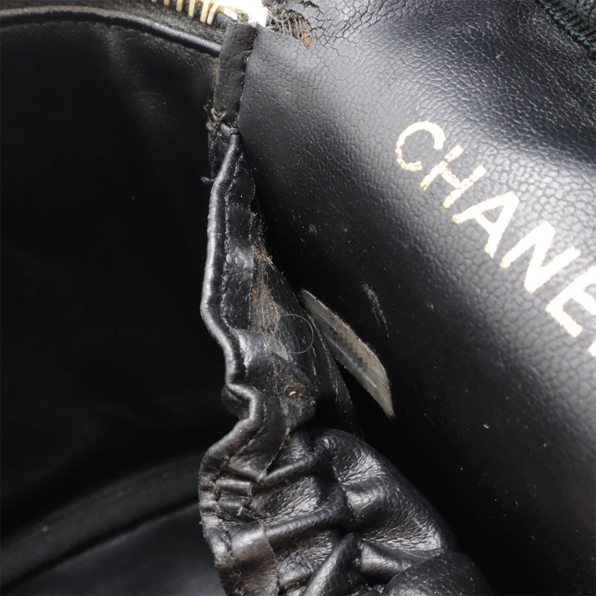Top Quality Chanel Caviar Vanity Bag Handbag Black