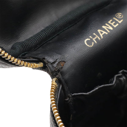 Top Quality Chanel Caviar Vanity Bag Handbag Black