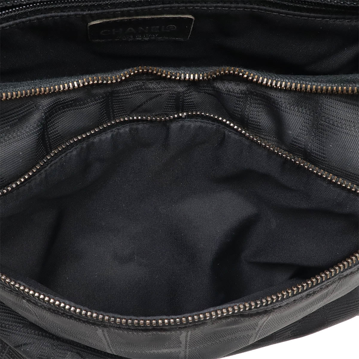 Top Quality Chanel Nylon Jacquard Leather Backpack A15958