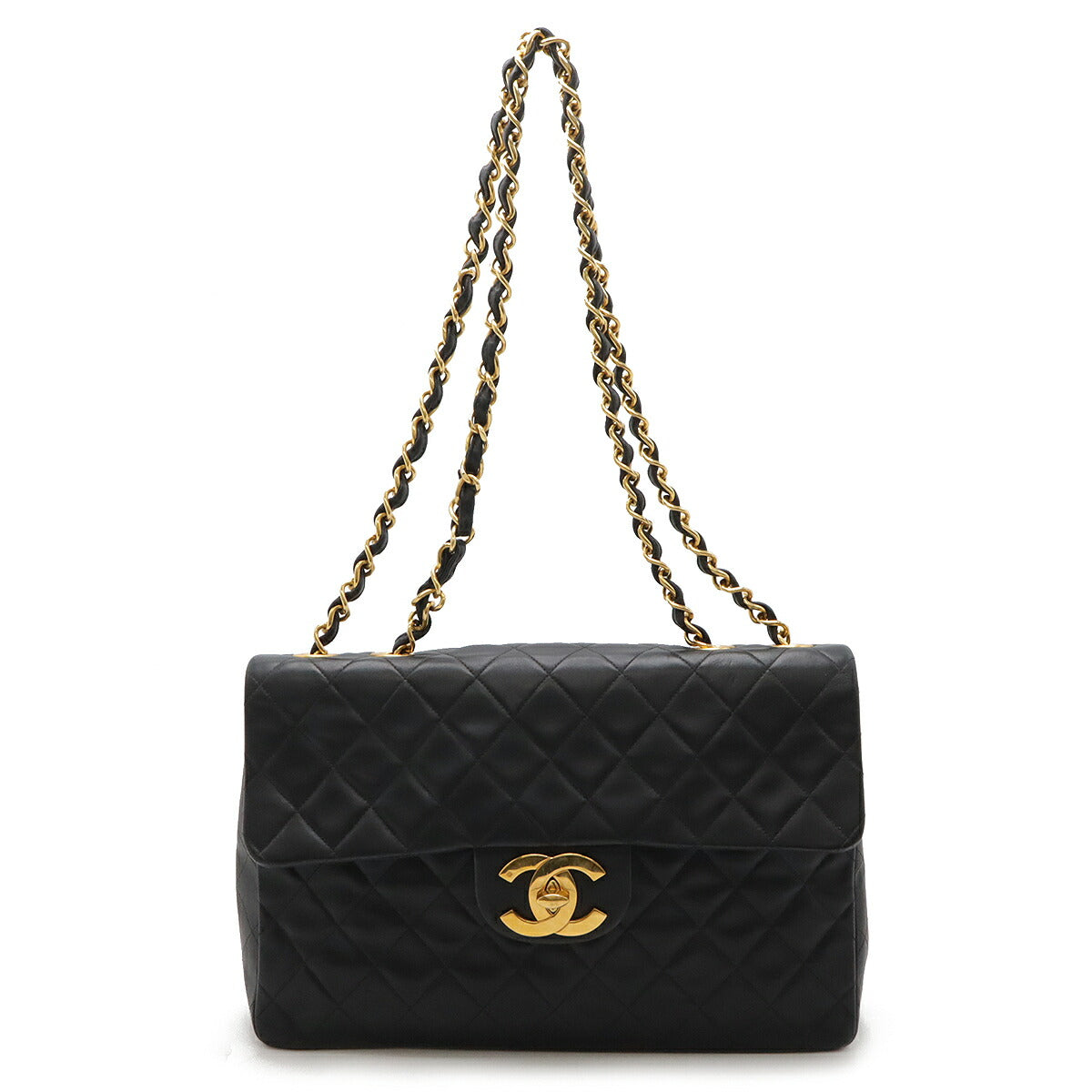 Top Quality Chanel Lambskin Coco Mark Chain Shoulder Bag A01094