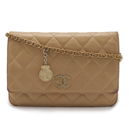 Top Quality Chanel Matelasse Coco Mark Chain Wallet Crossbody