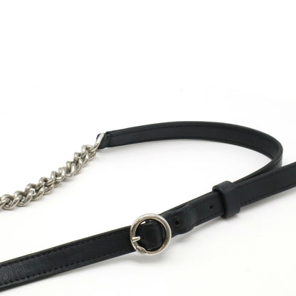 Top Quality Chanel Leather Coco Eyelet Round Mini Chain Bag