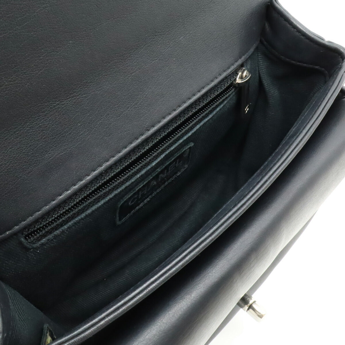 Top Quality Chanel Leather Coco Eyelet Round Mini Chain Bag