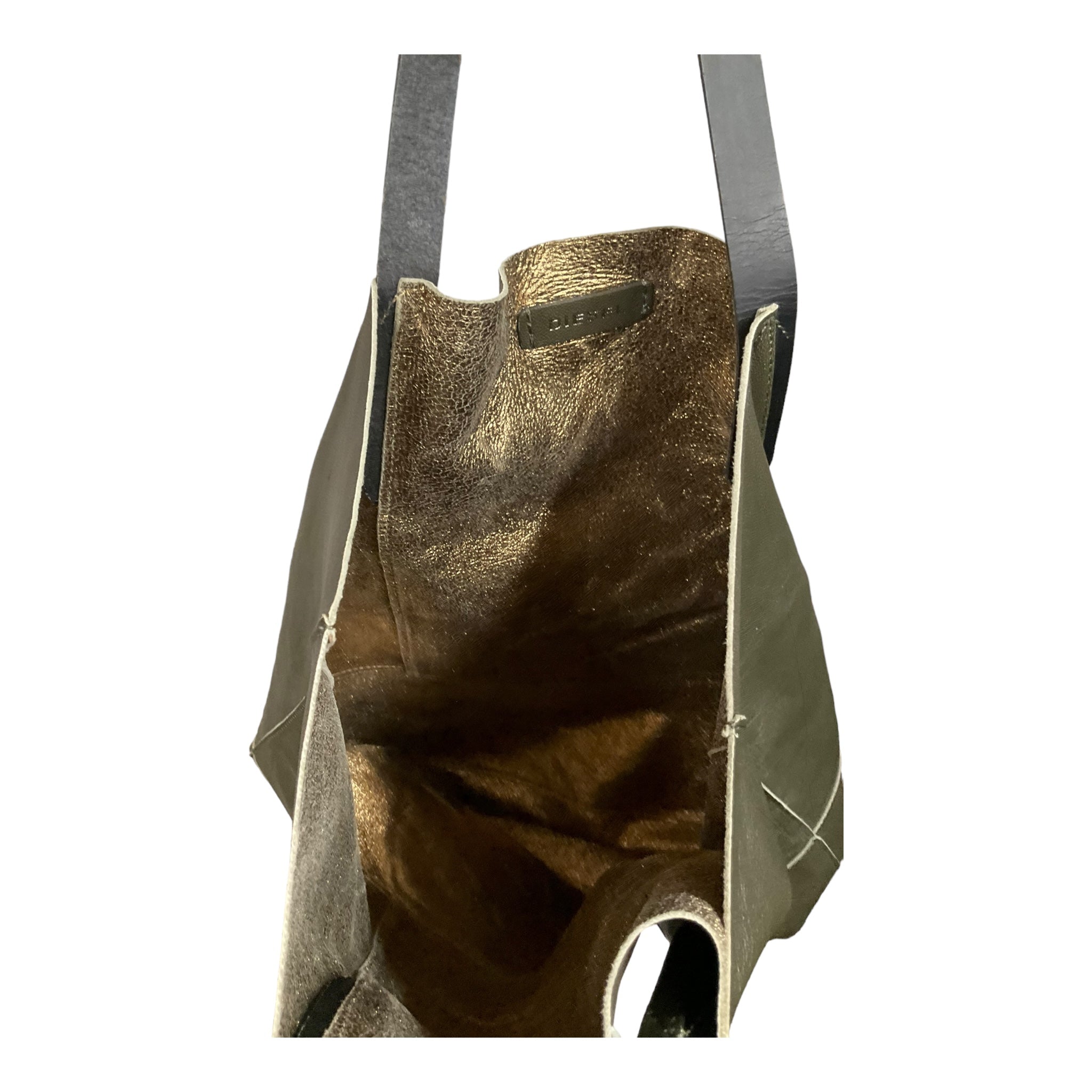 Tote Leather Diesel. Size Small