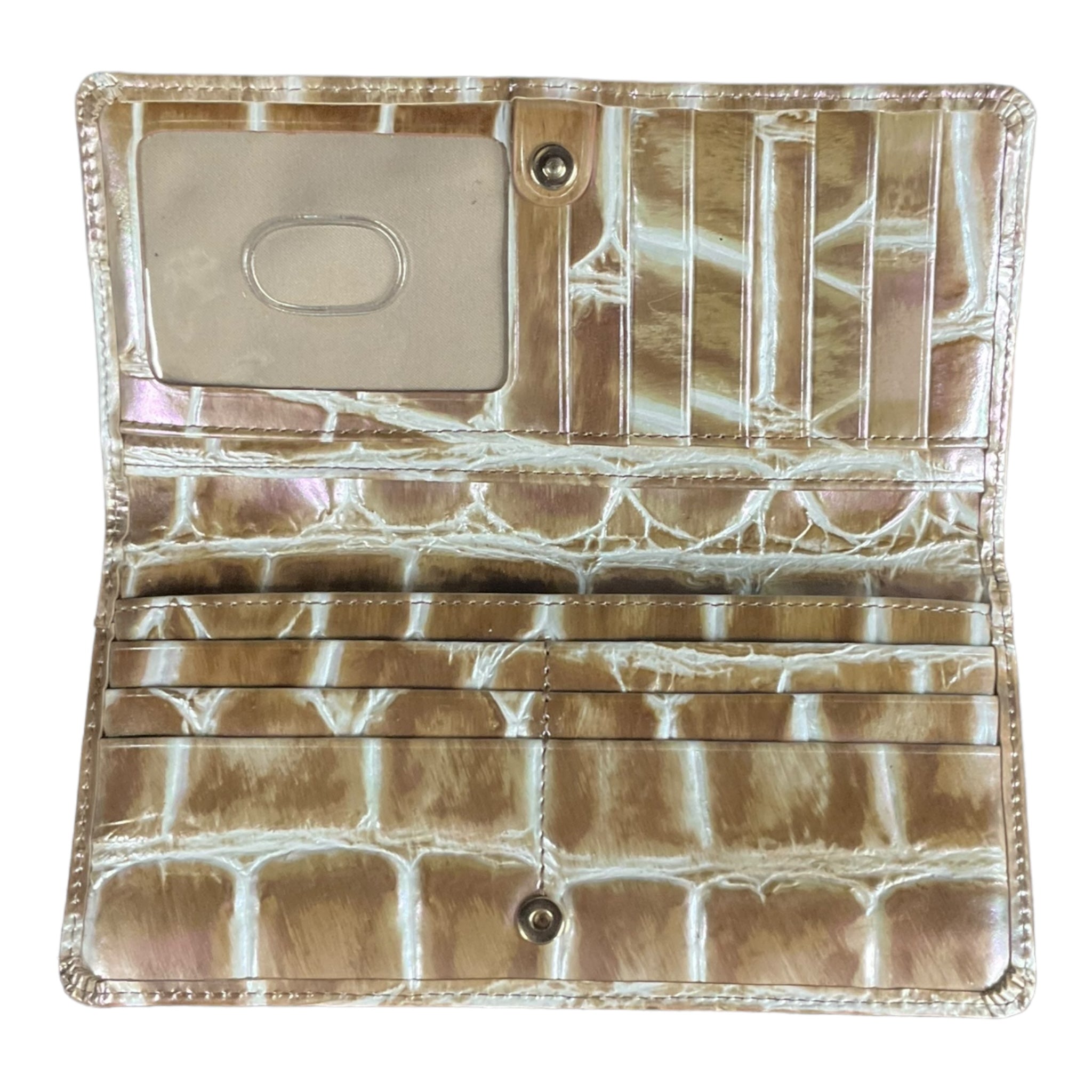 Wallet Leather By Brahmin. Size: Large