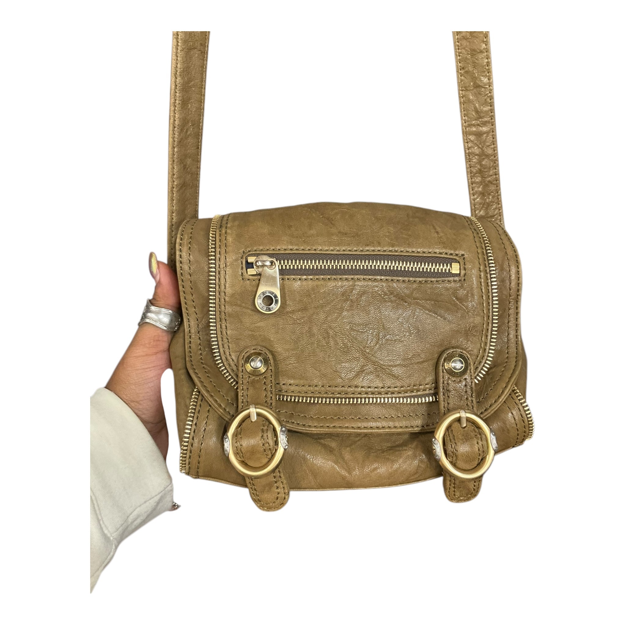 Crossbody Leather By Henri Bendel. Size: Small