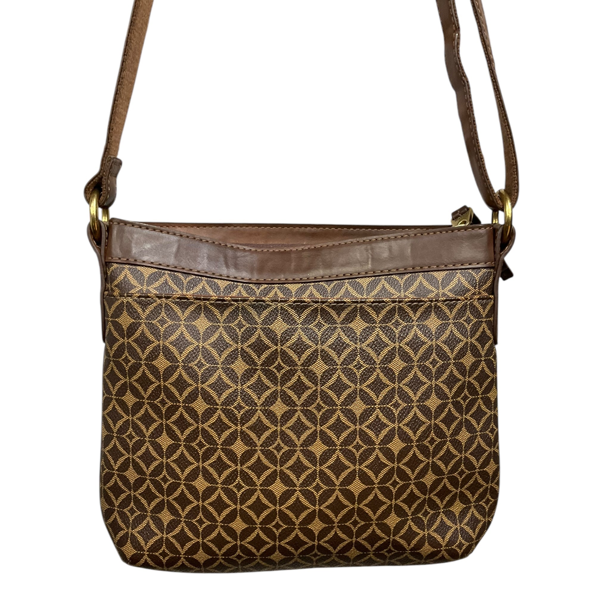 Crossbody Leather By Fossil. Size: Medium