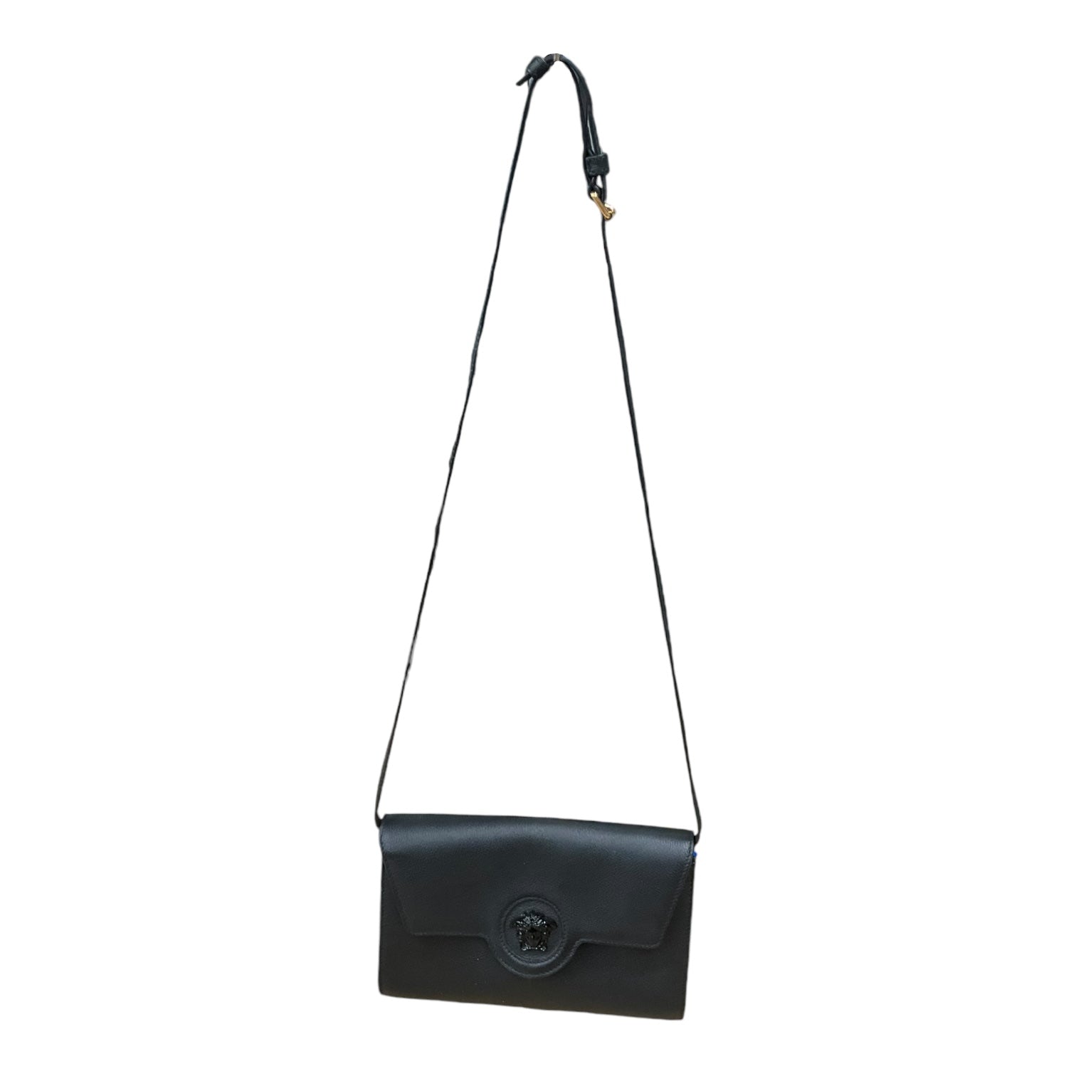 Crossbody Luxury Designer By Versace. Size: Small