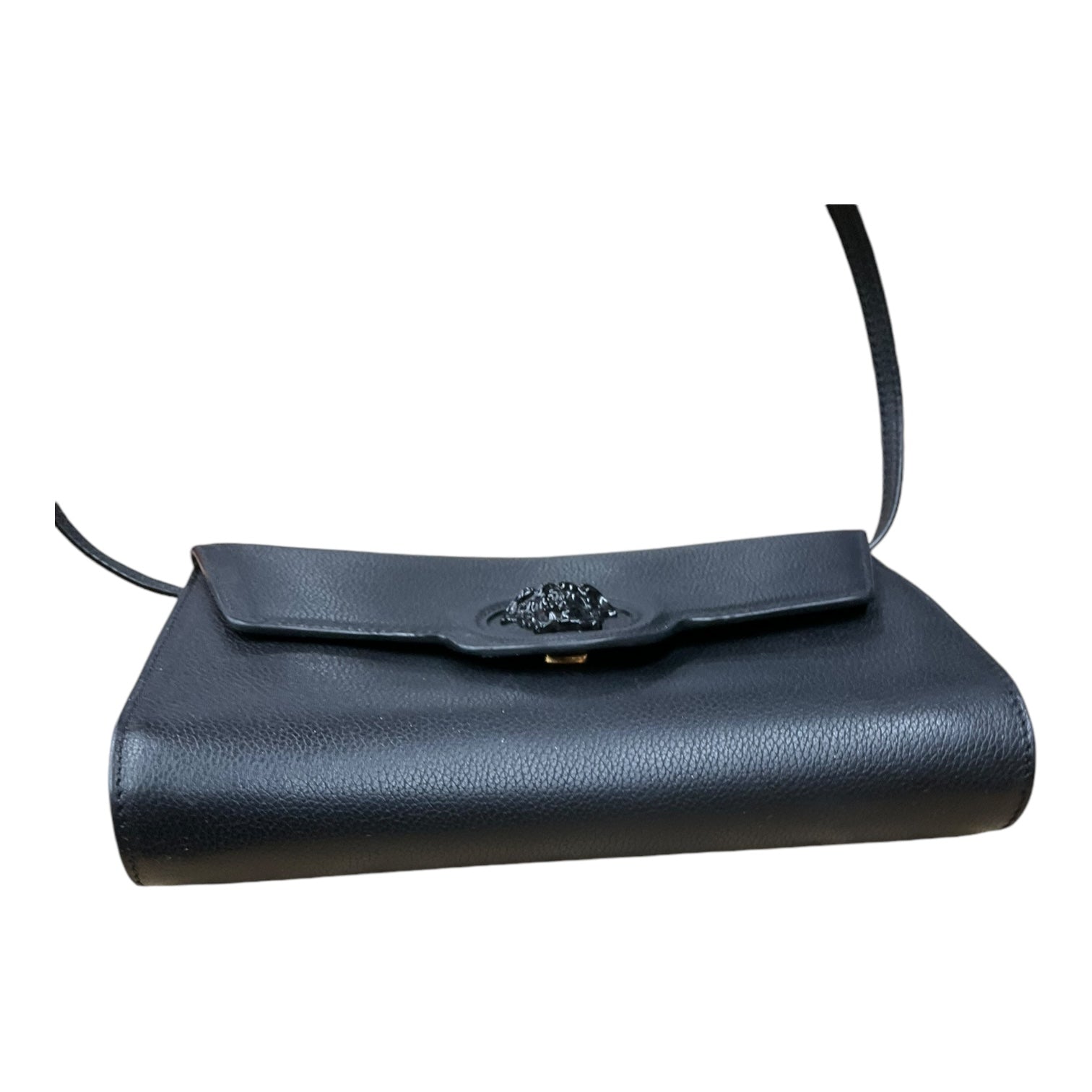 Crossbody Luxury Designer By Versace. Size: Small