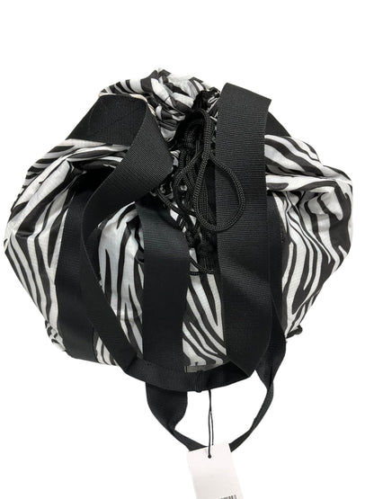 Black & White Backpack Ugg. Size Medium