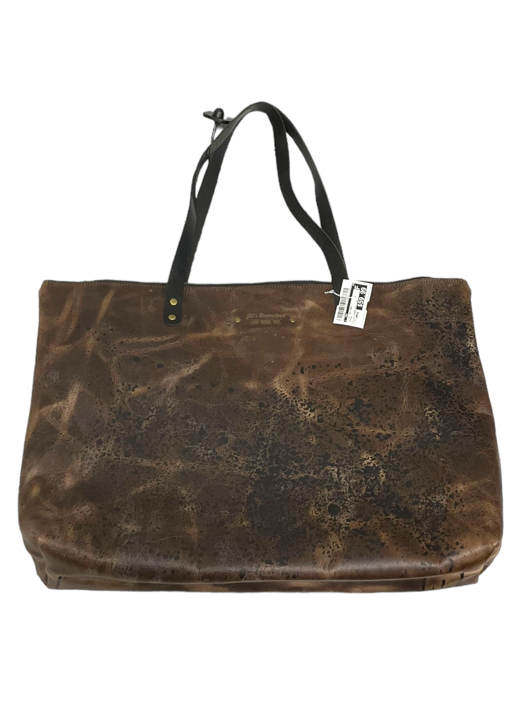 Tote Leather Cmc. Size Large