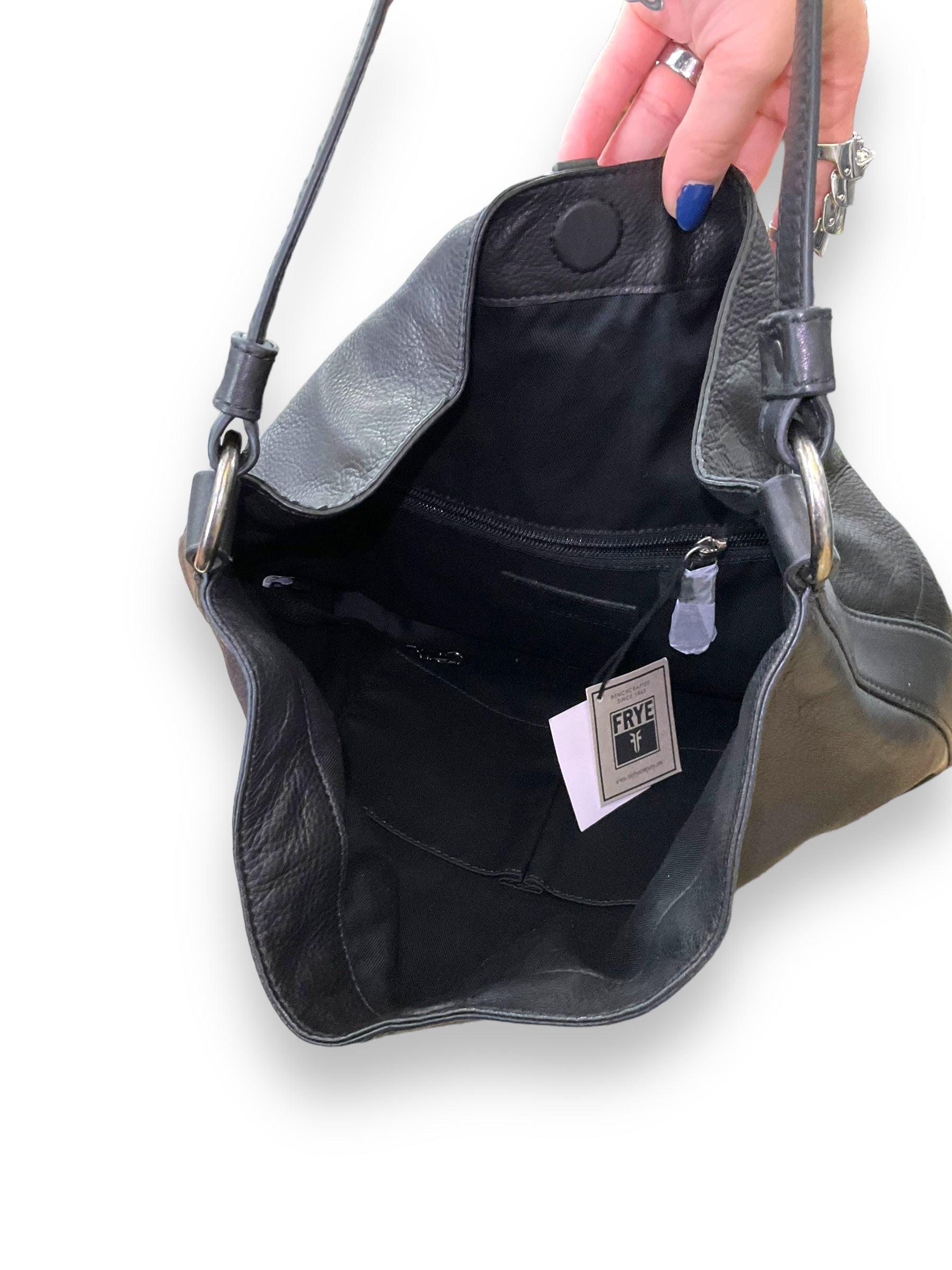 Handbag Leather Frye. Size Medium