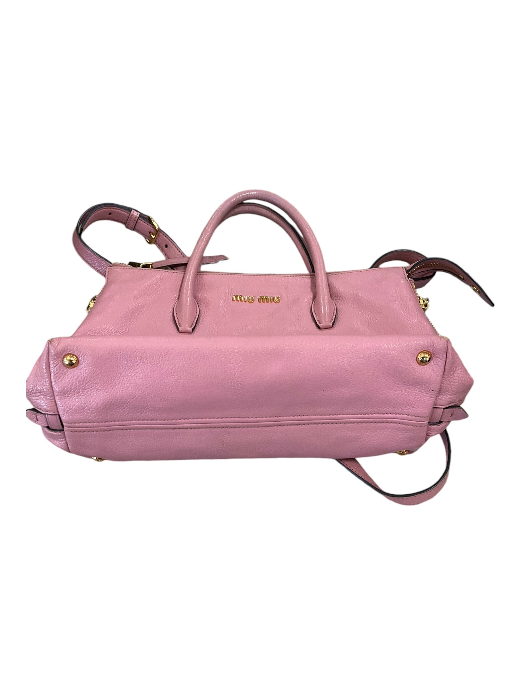 Handbag Luxury Designer By Miu Miu. Size: Medium