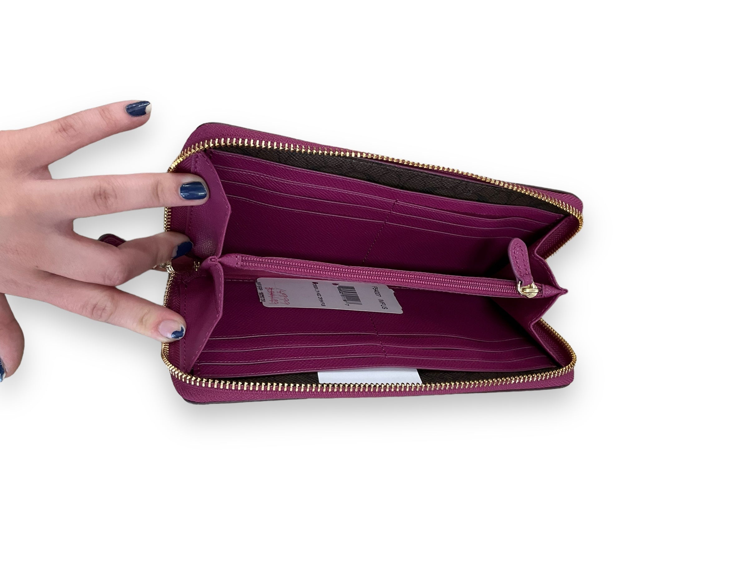 Wallet Designer Coach. Size Medium
