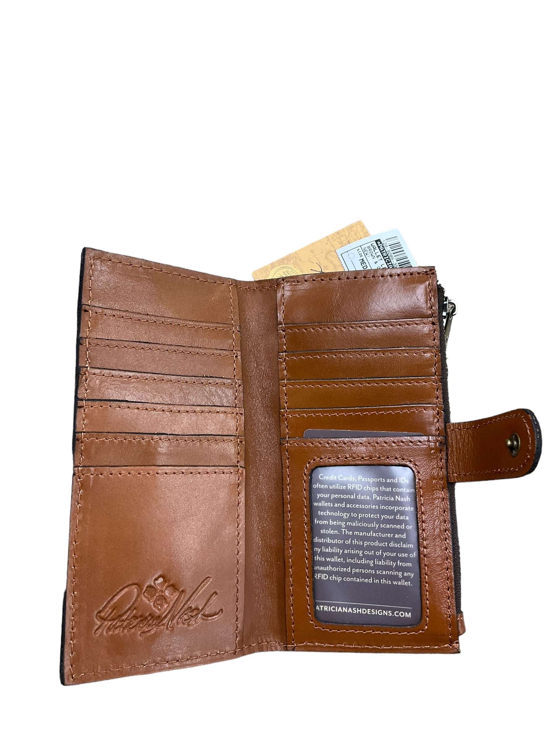 Wallet Leather By Patricia Nash. Size: Medium