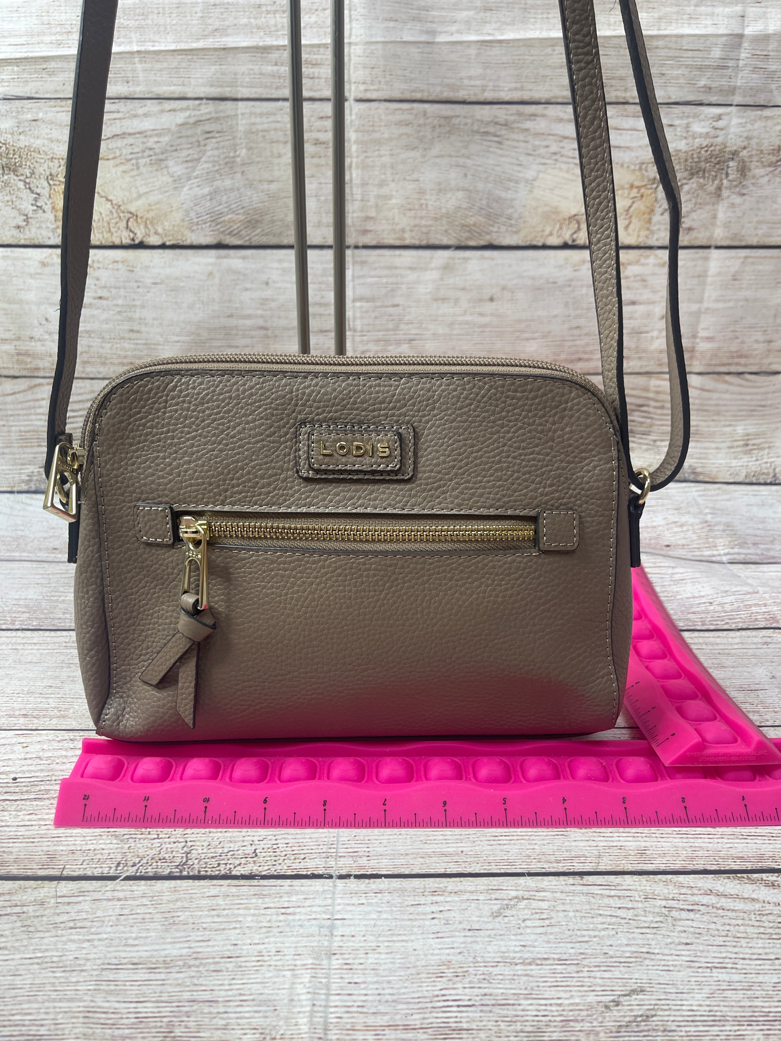 Crossbody Leather By Lodis. Size: Large