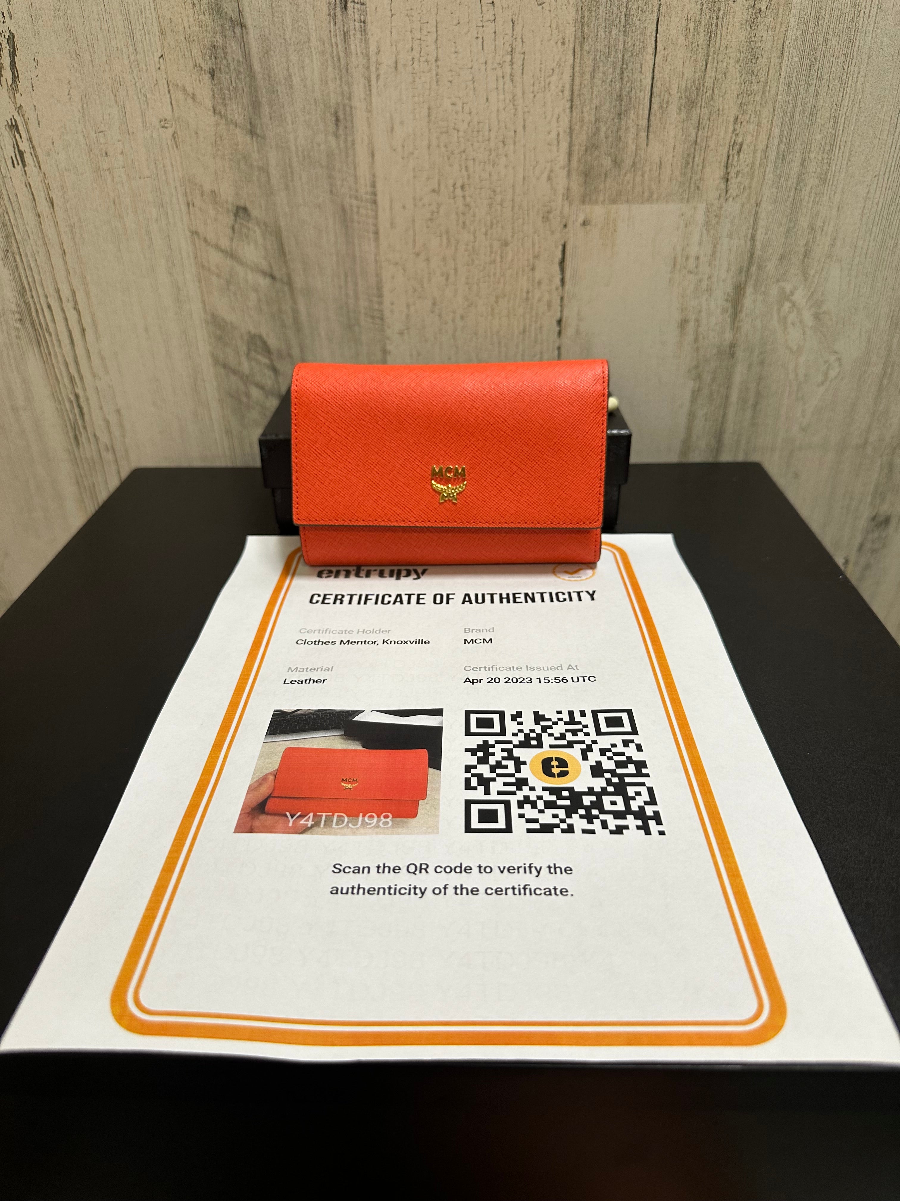 Wallet Luxury Designer Mcm. Size Medium