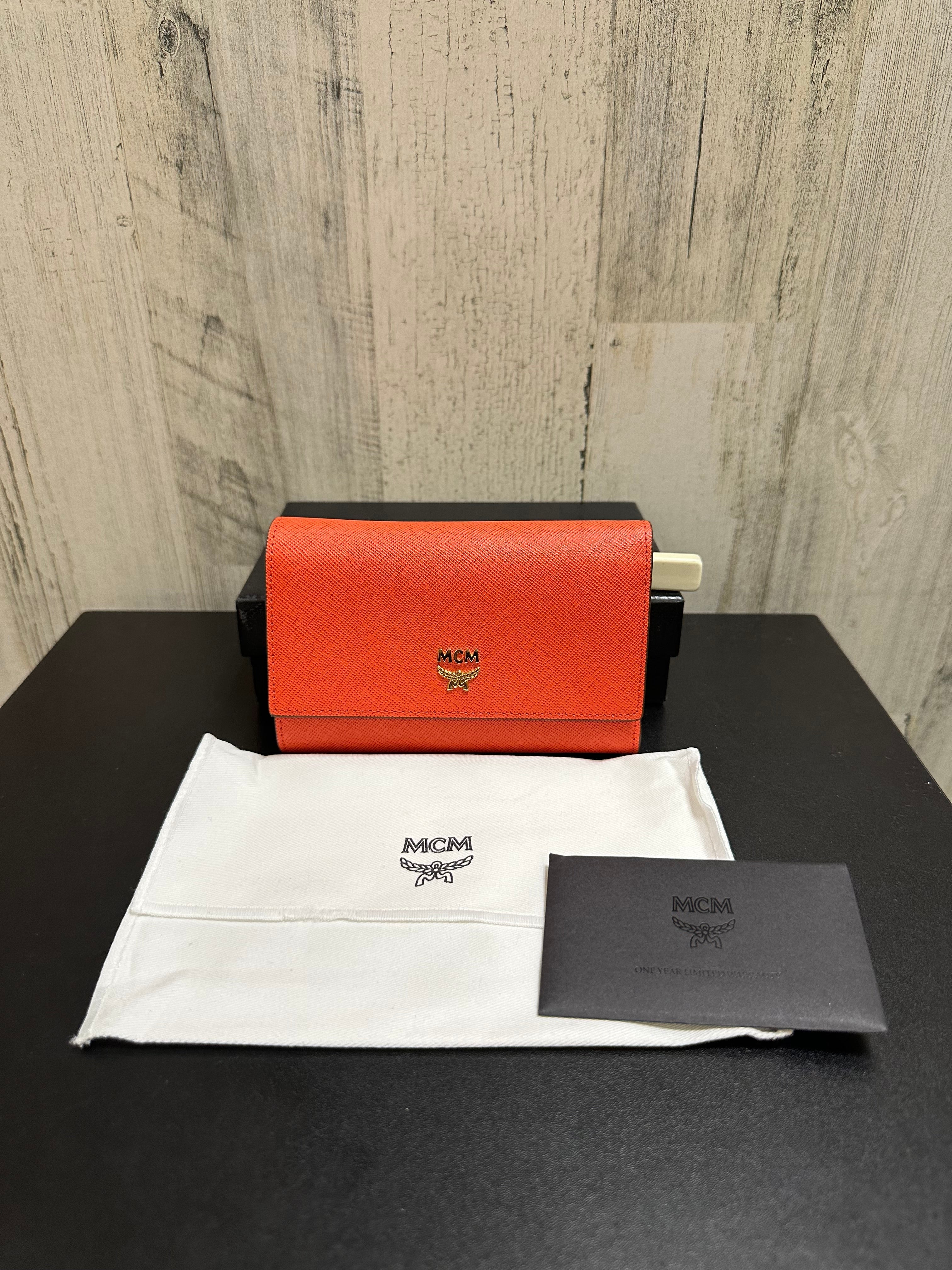 Wallet Luxury Designer Mcm. Size Medium