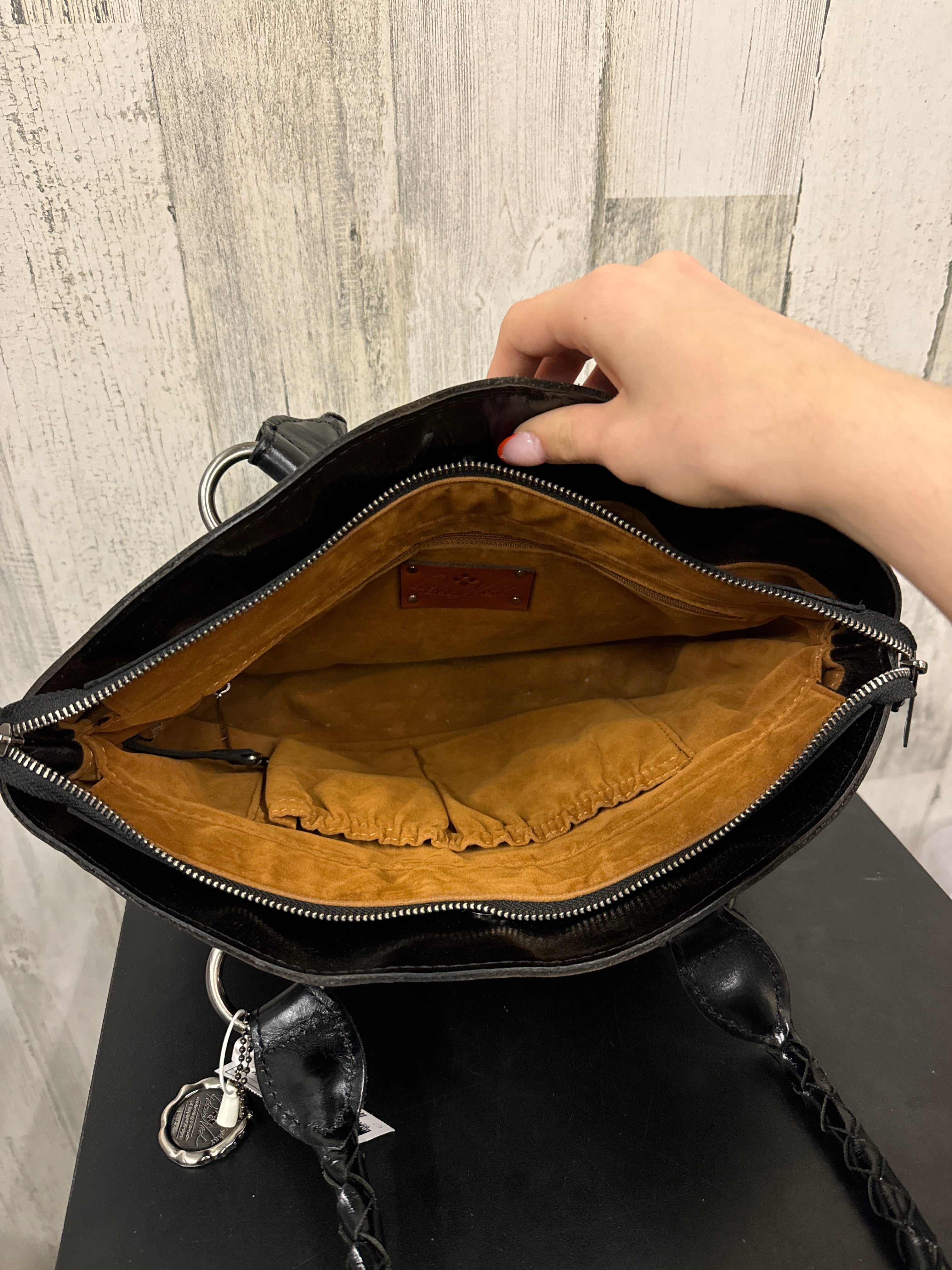 Handbag Leather Patricia Nash. Size Medium
