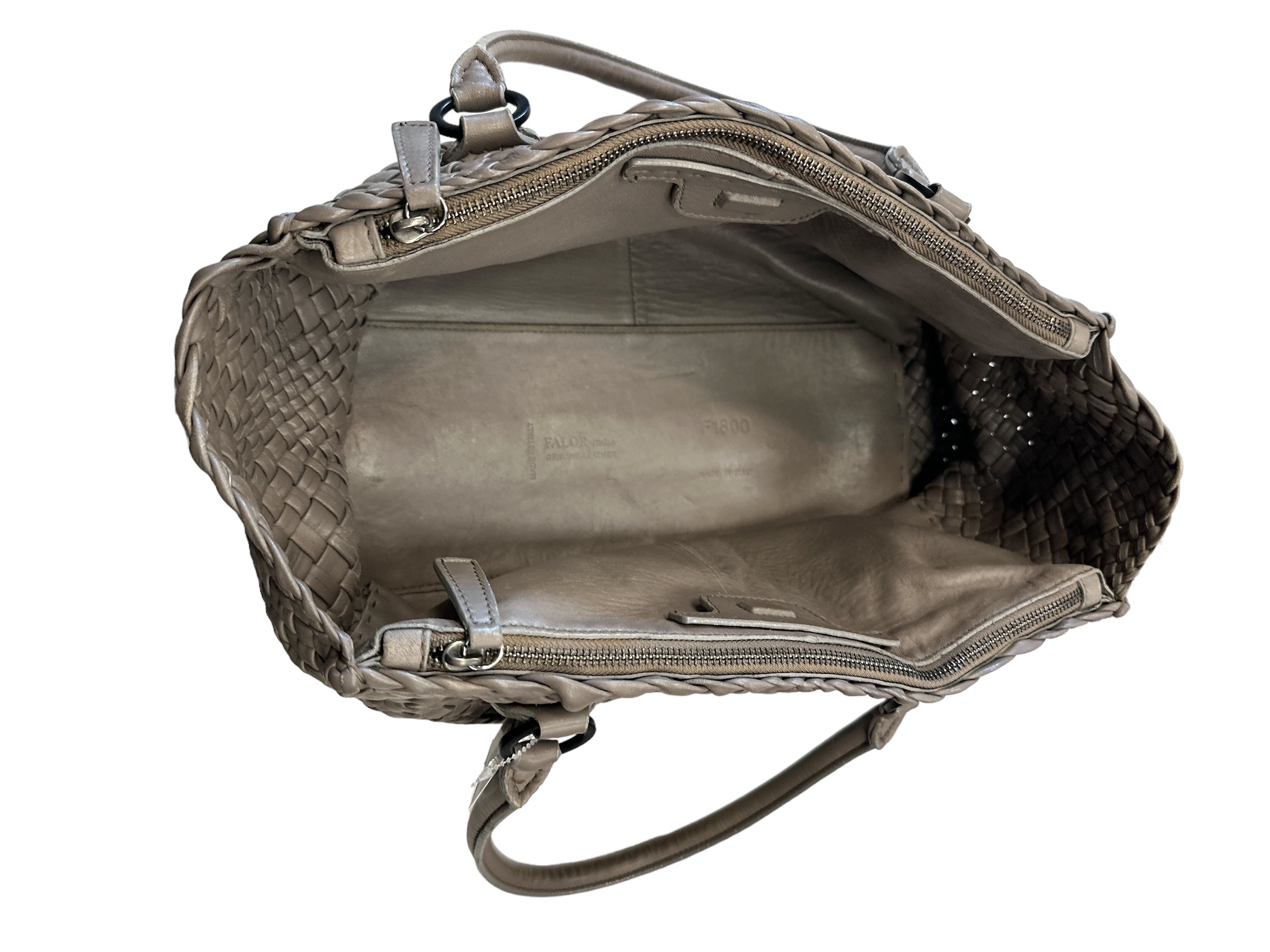 Handbag Leather FALORNI. Size Large