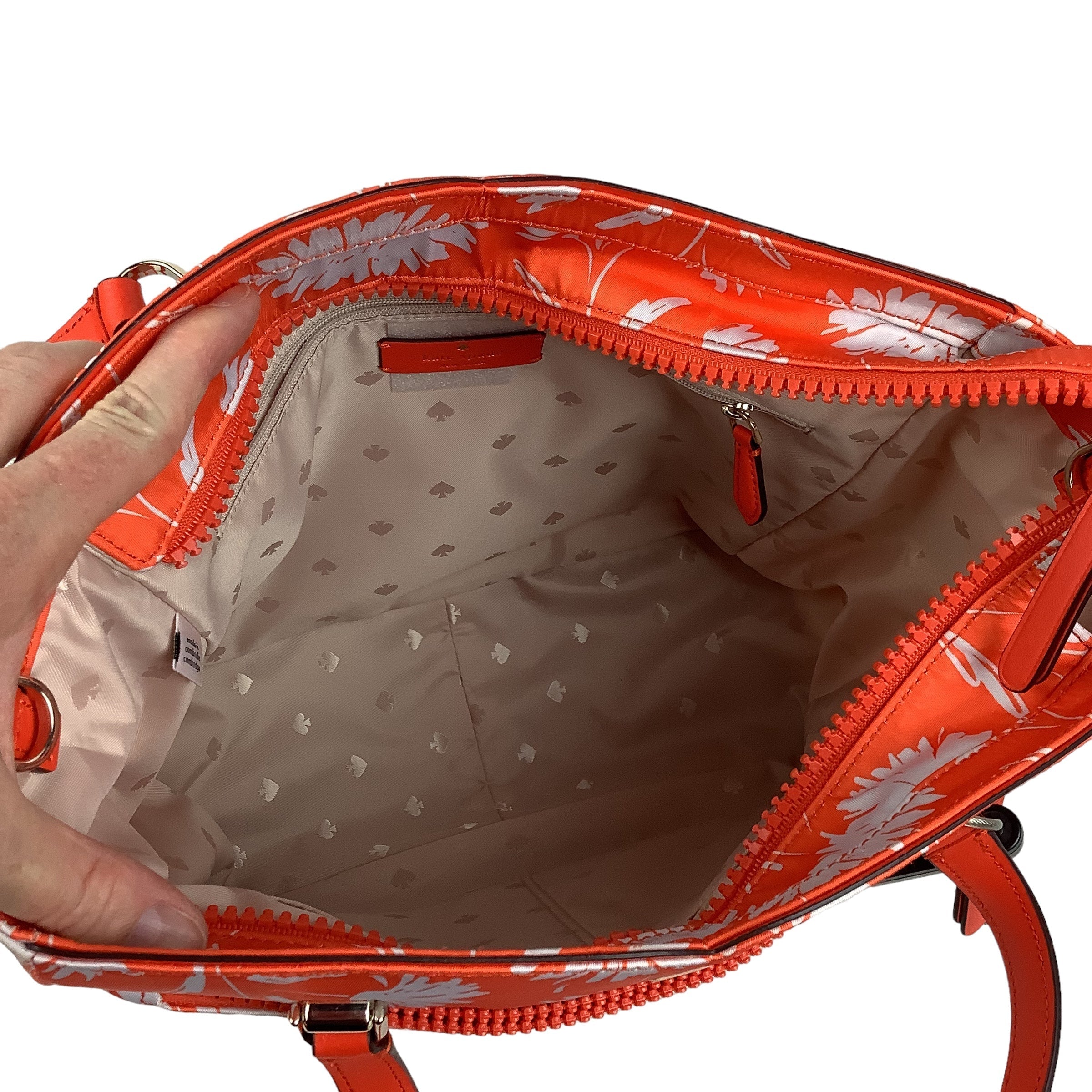 Orange Handbag Designer Kate Spade. Size Medium