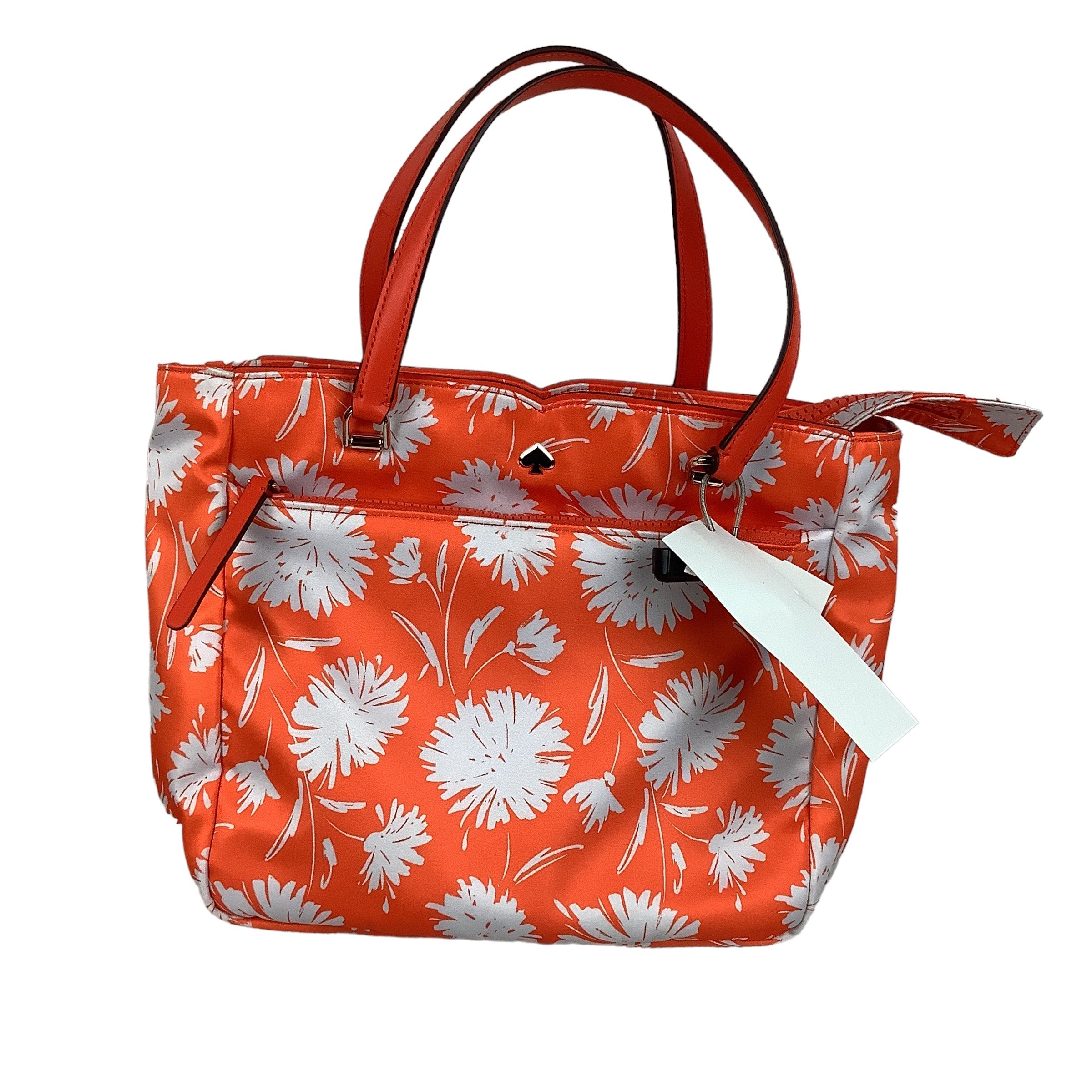 Orange Handbag Designer Kate Spade. Size Medium