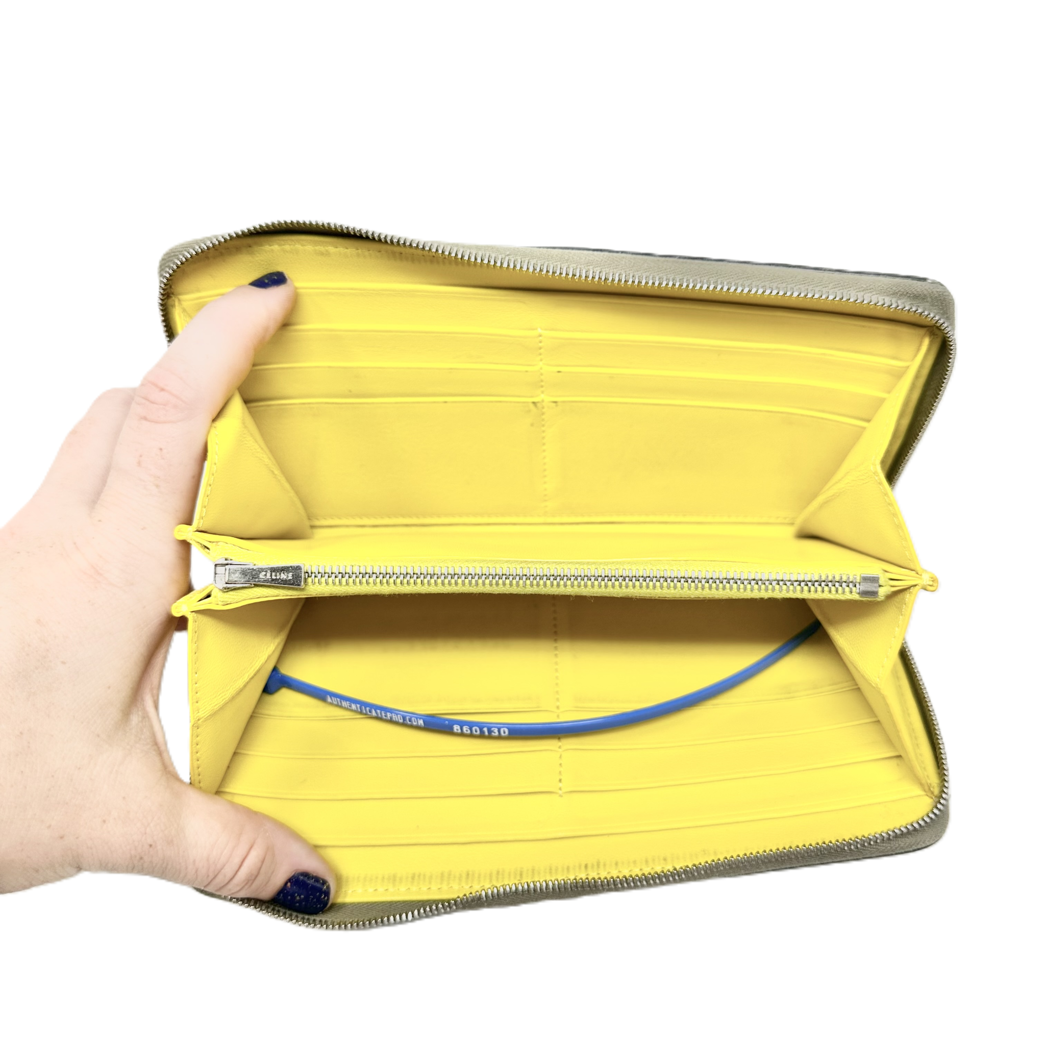 Wallet Luxury Designer By Celine. Size: Large