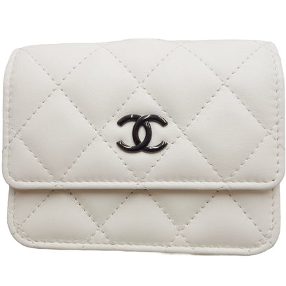 Top Quality Chanel Lambskin Matelasse Card Case